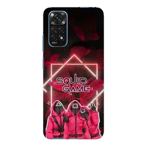 Чохол Гра в кальмара для Xiaomi Redmi Note 11E Pro (Охоронці Гра кальмара)