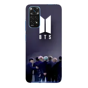 Чехлы BTS для Xiaomi Redmi Note 11E Pro (AlphaPrint) (Группа BTS)