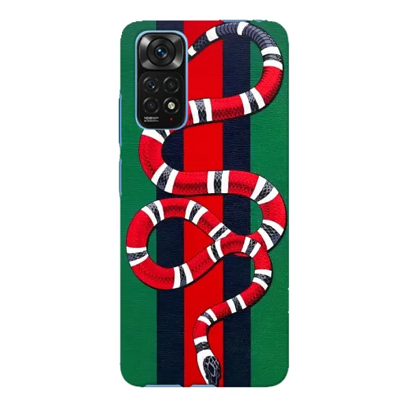 Чохол з принтом «Gucci змія» для Xiaomi Redmi Note 11E Pro Чохол з принтом «Gucci змія» для Xiaomi Redmi Note 11E Pro