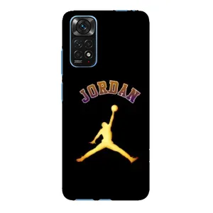 Чехлы для Xiaomi Redmi Note 11E Pro - с картинкой JORDAN (AlphaPrint) (Jordan Gold)