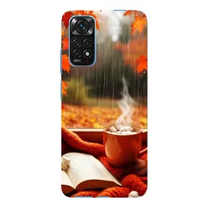 Чехол с принтом «Кофе и дождь» для Xiaomi Redmi Note 11E Pro