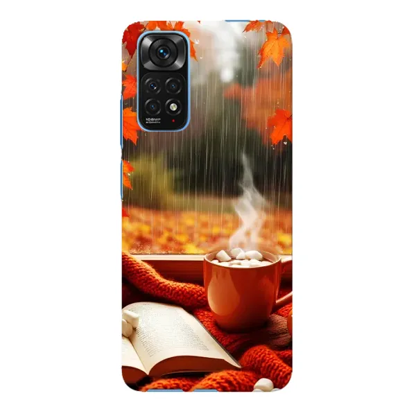 Чехол с принтом «Кофе и дождь» для Xiaomi Redmi Note 11E Pro Чехол с принтом «Кофе и дождь» для Xiaomi Redmi Note 11E Pro