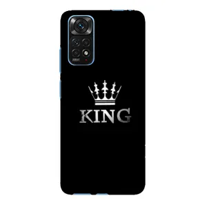 Чехол с Короной Редми Нот 11Е Про - (AlphaPrint) (KING)