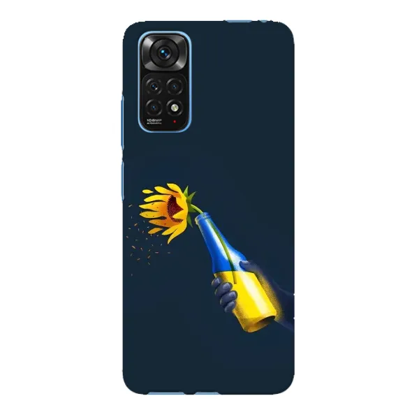 Чехол с принтом «Коктейль молотова» для Xiaomi Redmi Note 11E Pro