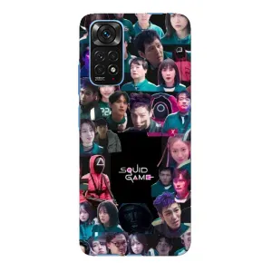 Чохол Гра в кальмара для Xiaomi Redmi Note 11E Pro (Колаж Гра кальмара)