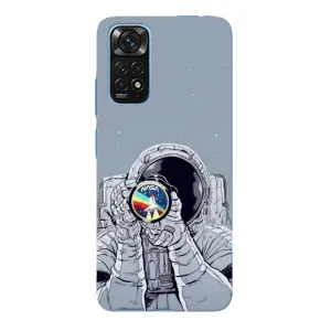 Чохол NASA для Xiaomi Redmi Note 11E Pro (AlphaPrint) (Космонавт фото)
