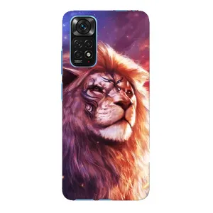 Чехол со Львом для Xiaomi Redmi Note 11E Pro (VPrint) (Красочный Лев)