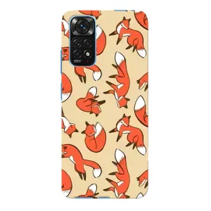 Чехлы с картинкой Лисички для Xiaomi Redmi Note 11E Pro (VPrint) (Лисички)