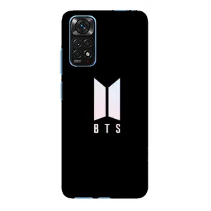 Чехлы BTS для Xiaomi Redmi Note 11E Pro (AlphaPrint) (Лого BTS)