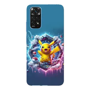 Чехол с принтом «Лого Пикачу» для Xiaomi Redmi Note 11E Pro