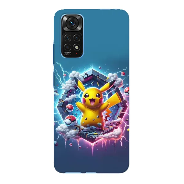 Чехол с принтом «Лого Пикачу» для Xiaomi Redmi Note 11E Pro Чехол с принтом «Лого Пикачу» для Xiaomi Redmi Note 11E Pro