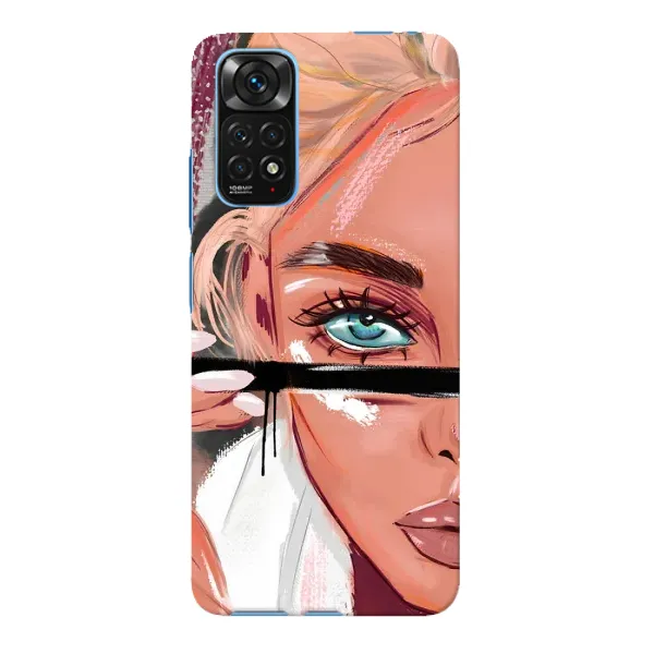 Чехол с принтом «Макияж» для Xiaomi Redmi Note 11E Pro