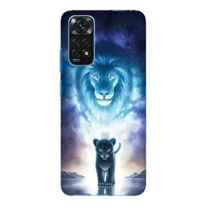 Чехол со Львом для Xiaomi Redmi Note 11E Pro (VPrint) (Маленький лев)