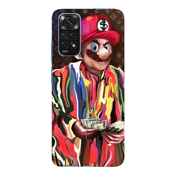 Чохол з принтом «Mario LV» для Xiaomi Redmi Note 11E Pro