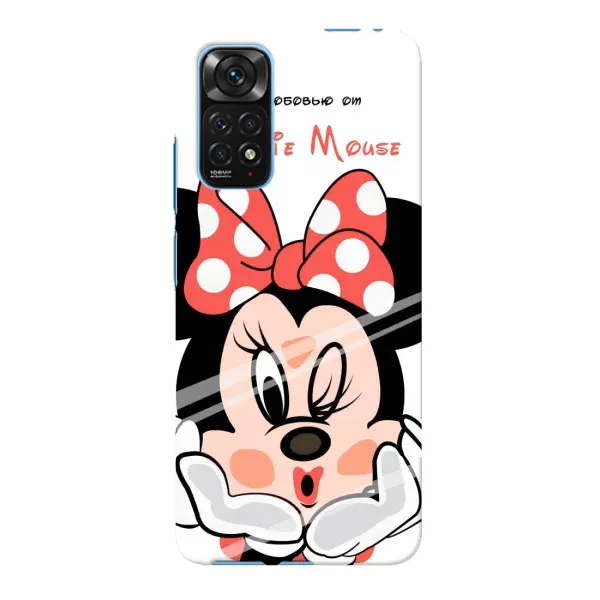 Чехол с принтом «Маус Минни» для Xiaomi Redmi Note 11E Pro