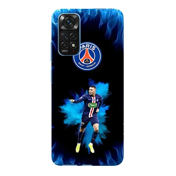Чехол с принтом «Мбаппе в огне» для Xiaomi Redmi Note 11E Pro