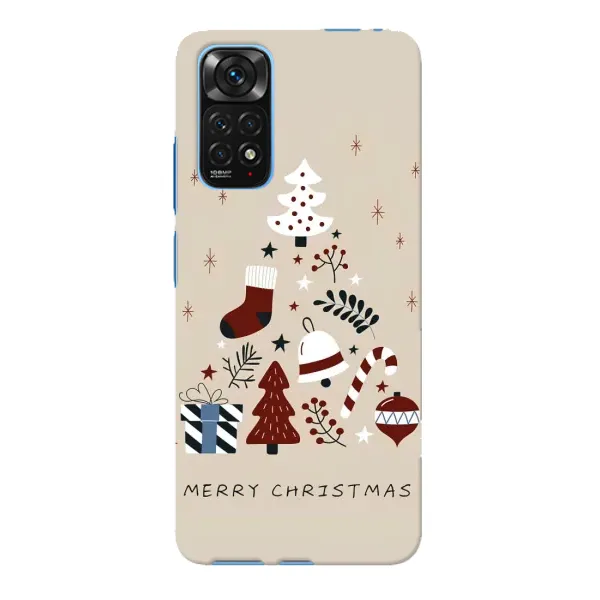 Чохол з принтом «Merry Christmas» для Xiaomi Redmi Note 11E Pro Чохол з принтом «Merry Christmas» для Xiaomi Redmi Note 11E Pro
