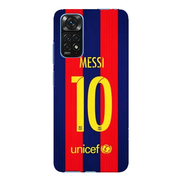 Чехол с принтом «Messi Barca 10» для Xiaomi Redmi Note 11E Pro Чехол с принтом «Messi Barca 10» для Xiaomi Redmi Note 11E Pro