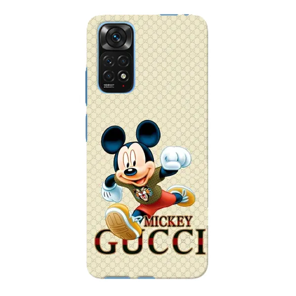Чохол з принтом «Mikki Gucci» для Xiaomi Redmi Note 11E Pro