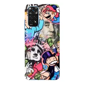 Чехлы с крутыми принтами для Xiaomi Redmi Note 11E Pro - (PREMIUMPrint) (Monopoly man)