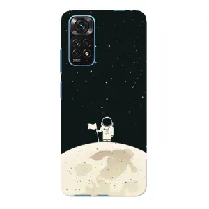Космические Чехлы для Редми Нот 11Е Про (VPrint) (На луне)