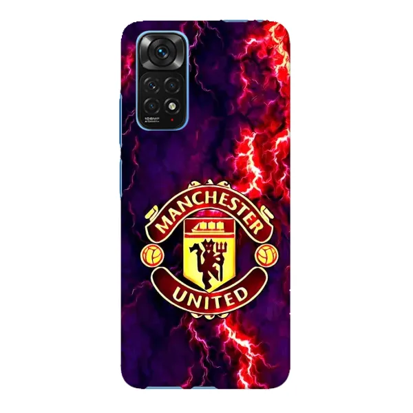 Чехол с принтом «огненный Манчестер» для Xiaomi Redmi Note 11E Pro