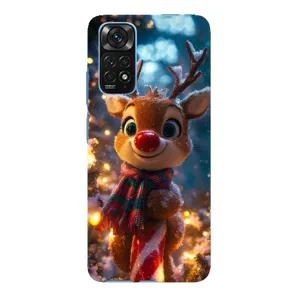 Чехол с принтом «Олень с шарфом» для Xiaomi Redmi Note 11E Pro
