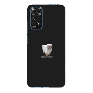 Чохол Майнкрафт на Xiaomi Redmi Note 11E Pro (AlphaPrint) Minecraft (Овечка Майнкрафт)