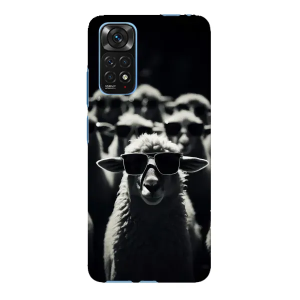 Чохол з принтом «Овечка в окулярах» для Xiaomi Redmi Note 11E Pro