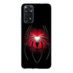Чехол с человеком пауком для Xiaomi Redmi Note 11E Pro - (AlphaPrint) (Паук марвел)