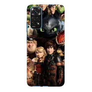 Чохол як приборкати дракона на Xiaomi Redmi Note 11E Pro (Персонажі дракона)