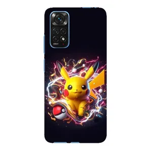 Чехол с принтом «Пикачу с мячом» для Xiaomi Redmi Note 11E Pro