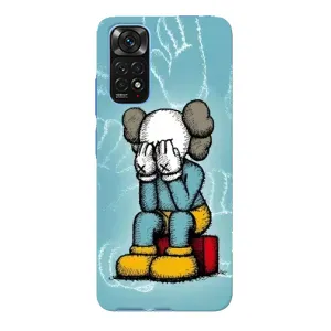 Чехлы для Xiaomi Redmi Note 11E Pro - Bearbrick Louis Vuitton (PREMIUMPrint) (Плач Bearbrick)