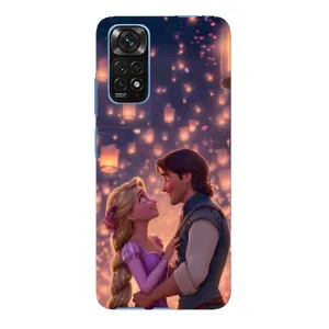 Чохол Рапунцель для Xiaomi Redmi Note 11E Pro (Принцеса та принц)