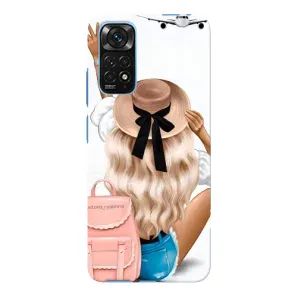 Чехол с печатью для Xiaomi Redmi Note 11E Pro - (Мода) (AlphaPrint) (Путешествие)