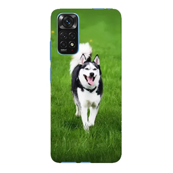 Чехол с принтом «Радостный Хаски» для Xiaomi Redmi Note 11E Pro