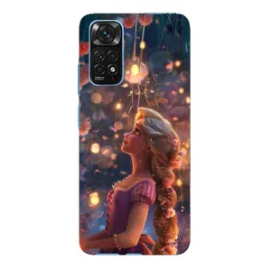 Чохол Рапунцель для Xiaomi Redmi Note 11E Pro (Рапунцель ліхтарики)