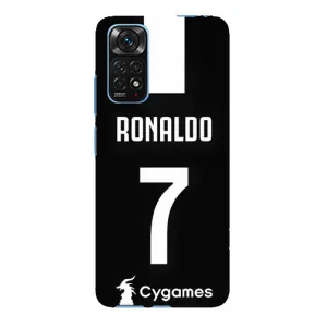 Чехол Криштиану Роналду для Xiaomi Redmi Note 11E Pro (AlphaPrint) (RONALDO 7)