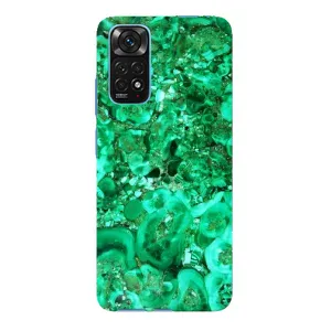 Мраморный чехол на Xiaomi Redmi Note 11E Pro (VPrint) (Салатный Мрамор)