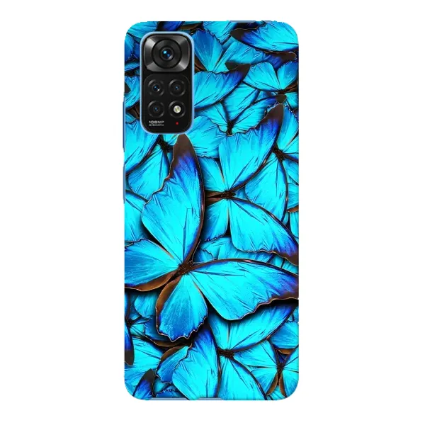 Чохол з принтом «Сині метелики» для Xiaomi Redmi Note 11E Pro Чохол з принтом «Сині метелики» для Xiaomi Redmi Note 11E Pro