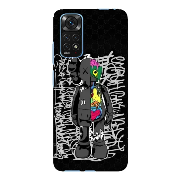 Чехол с принтом «Стиль Bearbrick» для Xiaomi Redmi Note 11E Pro