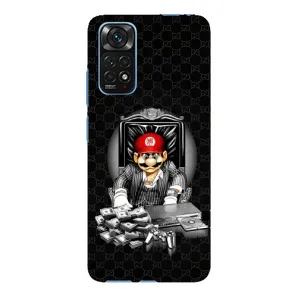 Чехлы с крутыми принтами для Xiaomi Redmi Note 11E Pro - (PREMIUMPrint) (Супер Марио)