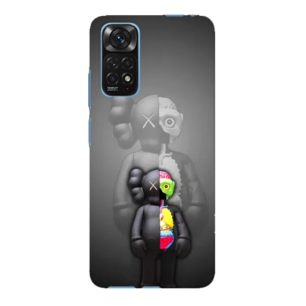 Чехол с принтом «Тело Bearbrick» для Xiaomi Redmi Note 11E Pro