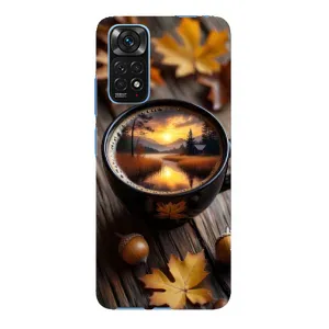 Чехол с принтом «Темный кофе» для Xiaomi Redmi Note 11E Pro
