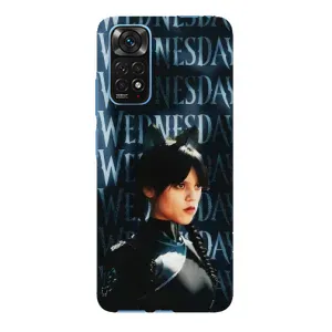 Чохли Венсдей на Xiaomi Redmi Note 11E Pro Уенсдей (AlphaPrint) (Венздей кішка)