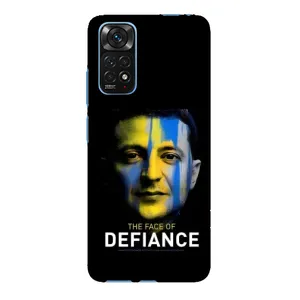 Чехол для Xiaomi Redmi Note 11E Pro (AlphaPrint - с принтом Зеленского) (В. Зеленский)