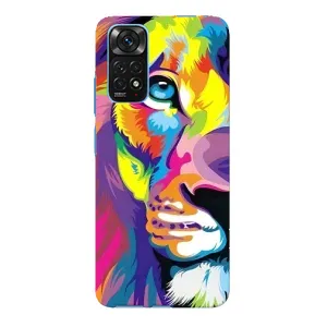 Чехол со Львом для Xiaomi Redmi Note 11E Pro (VPrint) (Яркий Лев)