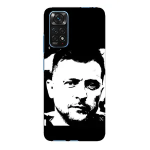 Чехол для Xiaomi Redmi Note 11E Pro (AlphaPrint - с принтом Зеленского) (Зеленский АРТ)
