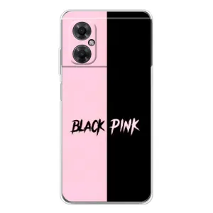 Чехол с музыкальной группой для Xiaomi Redmi Note 11R (БлэкПинк)