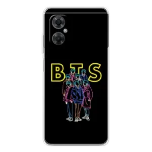 Чехлы BTS для Xiaomi Redmi Note 11R (AlphaPrint) (BTS стайл)